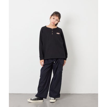 [UNISEX]ヘンリーネックPO （ブラック）｜詳細画像