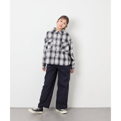 [UNISEX]フロントタックカーゴパンツ （オレンジ）｜詳細画像