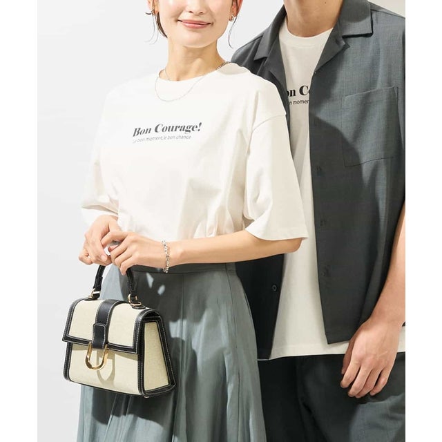 ユニセックスアソートロゴTシャツ （ホワイト）