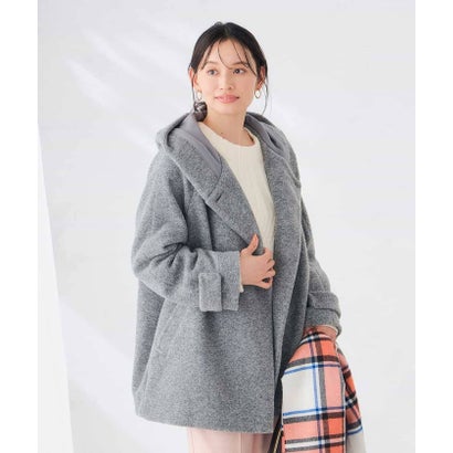 アー・ヴェ・ヴェ a.v.v ダブルフーデットライトコート （グレー）｜詳細画像