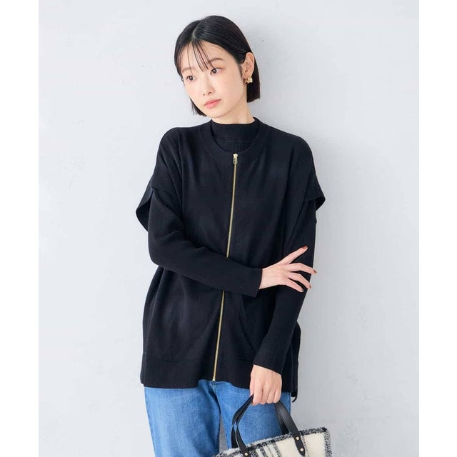 2SET ZIPベストレイヤードセット （ブラック）