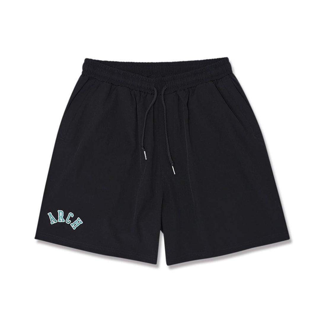 アーチ Arch college logo nylon short pants （ブラック） B224-109 