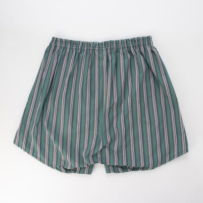 AQトランクス/26S/2本ゴム/ストライプB 【返品不可商品】 （グリーン）｜詳細画像