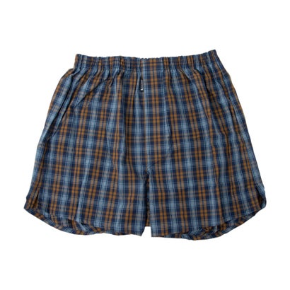 アクアスキュータム Aquascutum AQトランクス/26AW/2本ゴム/チェックC （ネイビー）｜詳細画像