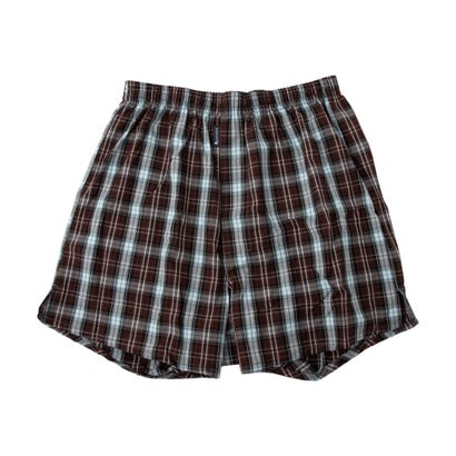 アクアスキュータム Aquascutum AQ裏打トランクス/26AW/チェックD （ブルー）｜詳細画像