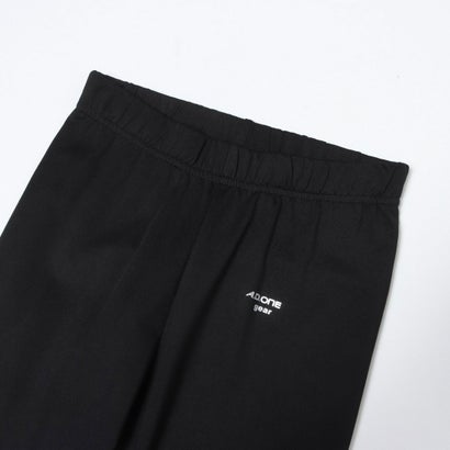エーディワン キッズ ストレッチ 裏起毛インナー ロングパンツ クルーネック ブラック 130 （ブラック）｜詳細画像