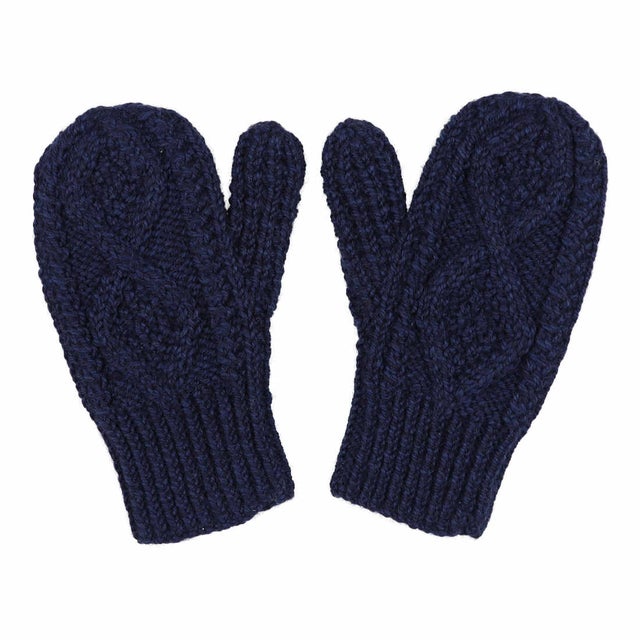 ウール手袋 （Navy）