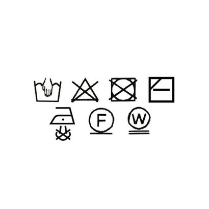 ウェーブジャガードニットスカート （ブラック/オフホワイト）｜詳細画像