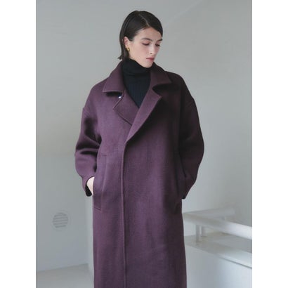 【尾州】Merino Wool Long Coat （モカ）｜詳細画像