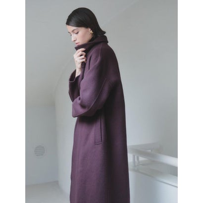 【尾州】Merino Wool Long Coat （モカ）｜詳細画像
