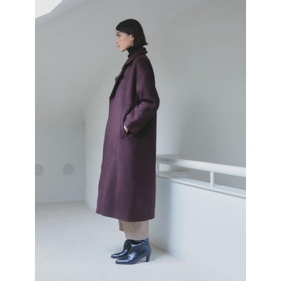 【尾州】Merino Wool Long Coat （モカ）｜詳細画像