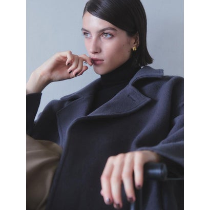 【尾州】Merino Wool Long Coat （モカ）｜詳細画像