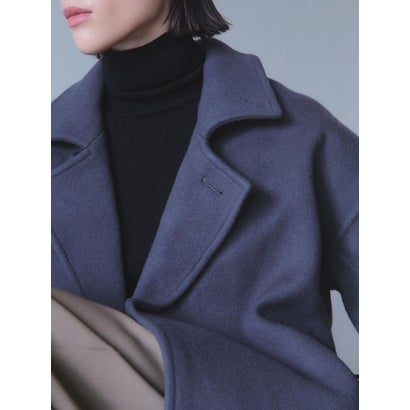 【尾州】Merino Wool Long Coat （モカ）｜詳細画像