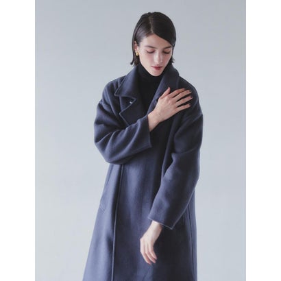 【尾州】Merino Wool Long Coat （モカ）｜詳細画像