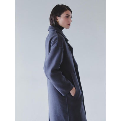 【尾州】Merino Wool Long Coat （モカ）｜詳細画像