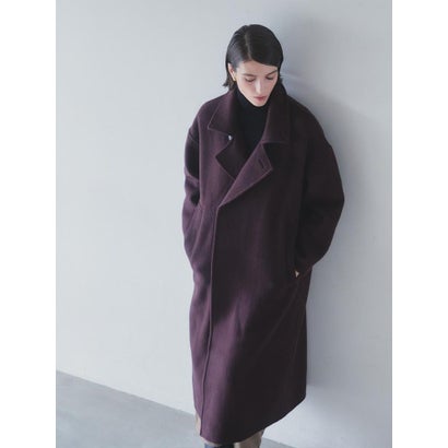 【尾州】Merino Wool Long Coat （モカ）｜詳細画像
