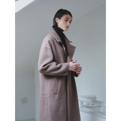【尾州】Merino Wool Long Coat （モカ）｜詳細画像