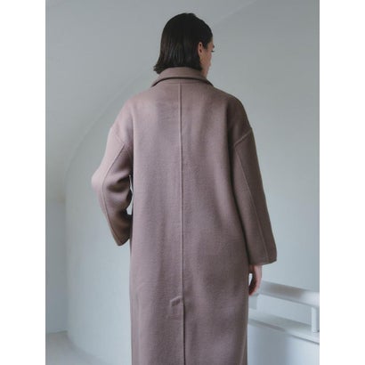 【尾州】Merino Wool Long Coat （モカ）｜詳細画像