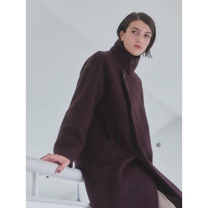【尾州】Merino Wool Long Coat （モカ）｜詳細画像