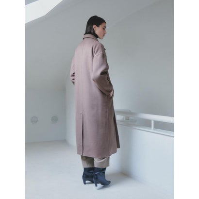 【尾州】Merino Wool Long Coat （モカ）｜詳細画像