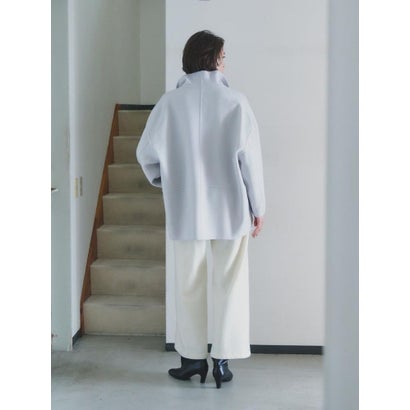 【尾州】Double Melton Zip Coat （キャメル）｜詳細画像