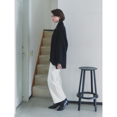 【尾州】Double Melton Zip Coat （キャメル）｜詳細画像