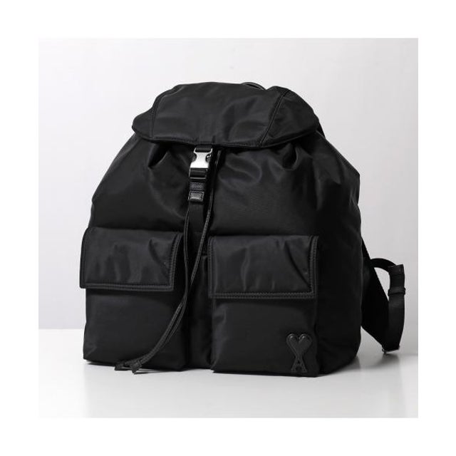 ami paris バックパック MARCEL ULL757.AW0001 （001/BLACK/ブラック）