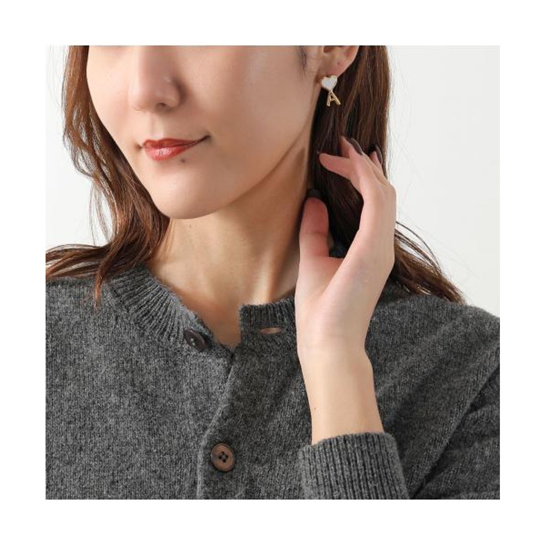 アミパリス Ami Paris ami paris ピアス UJW465 HW0026 （A293/OR