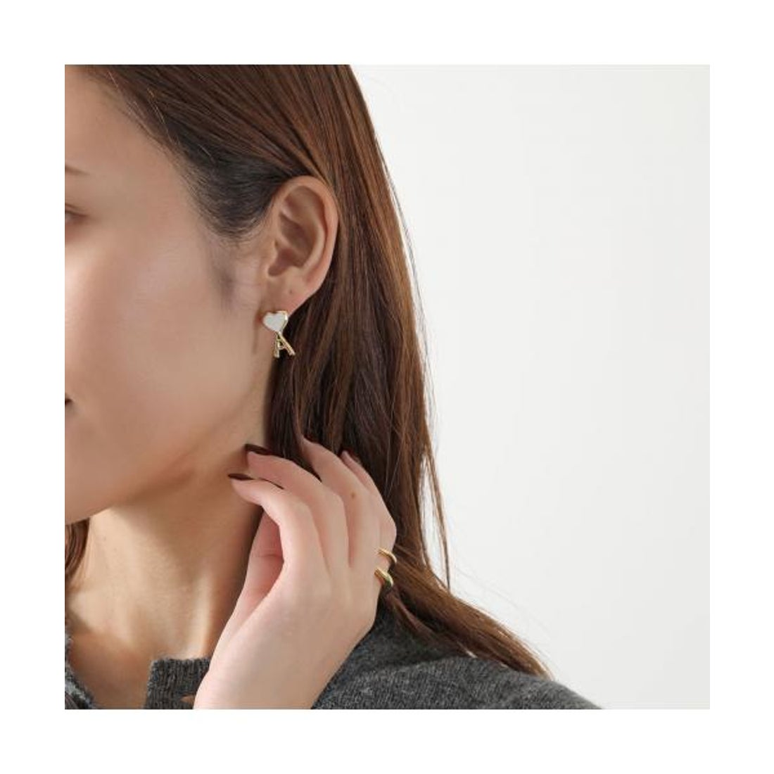アミパリス Ami Paris ami paris ピアス UJW465 HW0026 （A293/OR