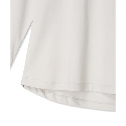 ロゴプリントロングスリーブTシャツ （ライトグレー）｜詳細画像