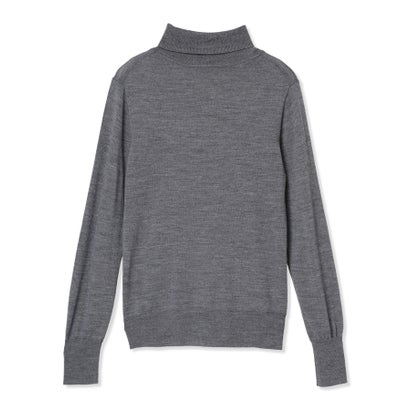 ウールタートルネックニットプルオーバー【ウール100％ ・ハンドウォッシャブル】 （レッド）｜詳細画像