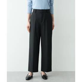 ストレッチワイドパンツ【セットアップ対応】 （ブラック）