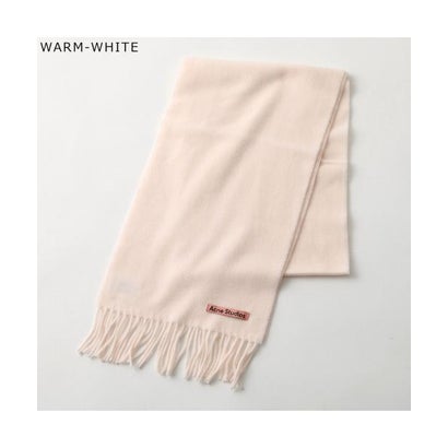 Acne Studios マフラー CA0218 ウール 無地 フリンジ  （900/Black）｜詳細画像
