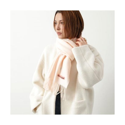 Acne Studios マフラー CA0210 ウール 無地 フリンジ （BLACK/ブラック）｜詳細画像