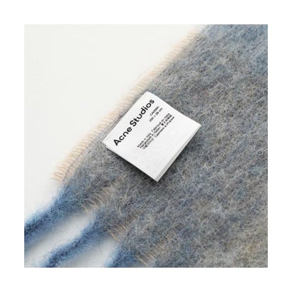 Acne Studios マフラー CA0084 チェック柄 大判 （DUC/Dark-Bkack/Grey/Dark-G）｜詳細画像