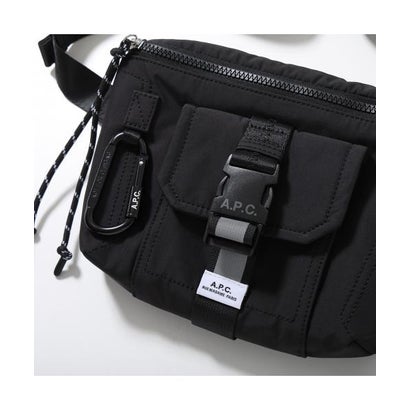 APC A.P.C. クロスボディバッグ H62219 ナイロン （PAAGR/LZZ/NOIR）｜詳細画像