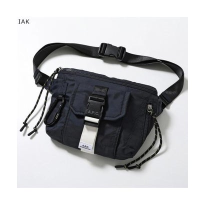 APC A.P.C. クロスボディバッグ H62219 ナイロン （PAAGR/LZZ/NOIR）｜詳細画像