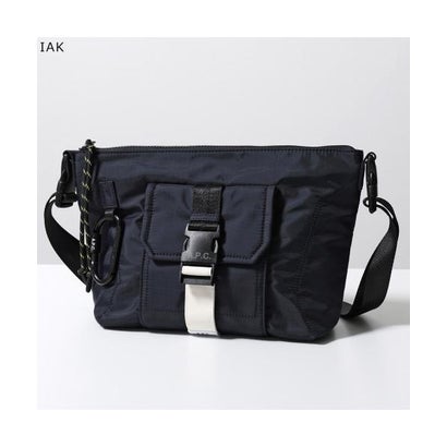 APC A.P.C. ショルダーバッグ Trek H61734 ナイロン （PAAGR/LZZ/NOIR）｜詳細画像