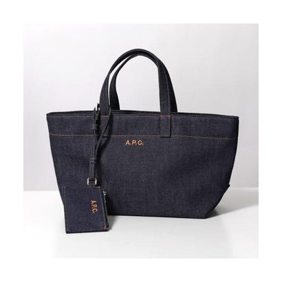 APC A.P.C. ハンドバッグ le drummer toile small COHIZ F67045 （IAI/INDIGO/インディゴ）｜詳細画像