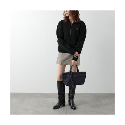 APC A.P.C. ハンドバッグ le drummer toile small COHIZ F67045 （IAI/INDIGO/インディゴ）｜詳細画像