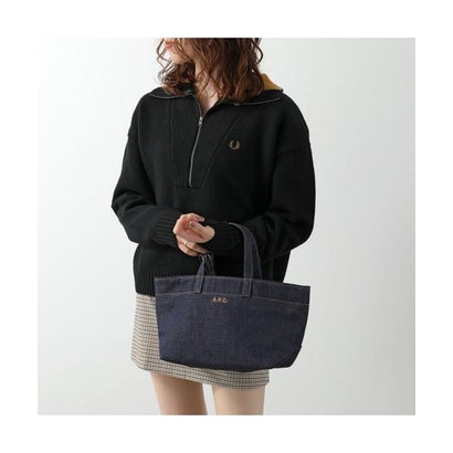 APC A.P.C. ハンドバッグ le drummer toile small COHIZ F67045 （IAI/INDIGO/インディゴ）｜詳細画像