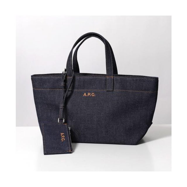 APC ハンドバッグ le drummer toile small COHIZ F67045 （IAI/INDIGO/インディゴ）