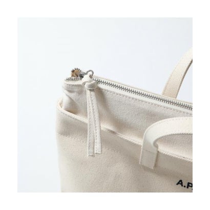 APC A.P.C. トートバッグ Le Drummer COHMP F67045 （BAC/BEIGE-FONC）｜詳細画像