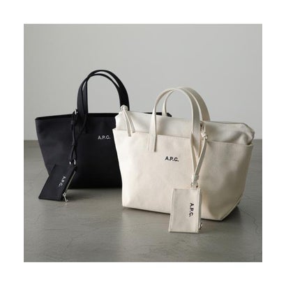 APC A.P.C. トートバッグ Le Drummer COHMP F67045 （BAC/BEIGE-FONC）｜詳細画像