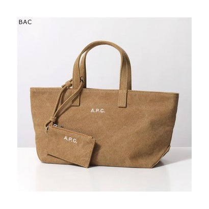 APC A.P.C. トートバッグ Le Drummer COHMP F67045 （BAC/BEIGE-FONC）｜詳細画像