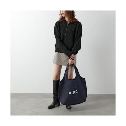 APC A.P.C. トートバッグ tote ninon ニノン COHIZ M61565 （IAI/INDIGO-インディゴ）｜詳細画像