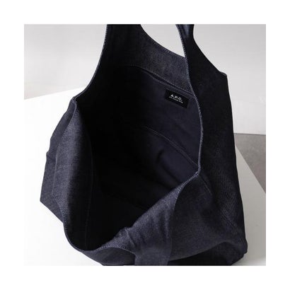 APC A.P.C. トートバッグ tote ninon ニノン COHIZ M61565 （IAI/INDIGO-インディゴ）｜詳細画像