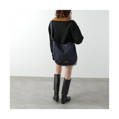 APC A.P.C. ショルダーバッグ besace journal COHIZ M61939 （IAI/INDIGO-インディゴ）｜詳細画像