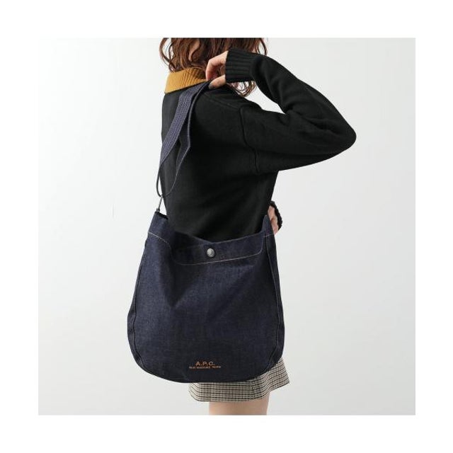 APC ショルダーバッグ besace journal COHIZ M61939 （IAI/INDIGO-インディゴ）