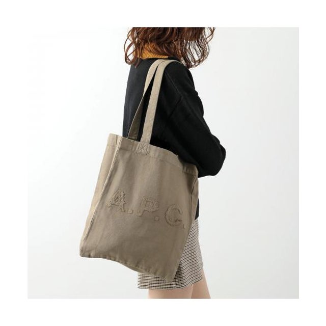 APC トートバッグ tote lou ルー COHPQ M61442 （BAC/BEIGE-FONCE）